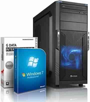 DirectX 12 Gaming-PC Computer Bulldozer Six-Core AMD FX-6300 6×3.5GHz (Turbo bis 4.1GHz), GeForce GTX950 2GB DDR5, 1TB HDD, 16GB RAM, Win7 Prof, DVD RW, USB3.0, GBit LAN, Gamer-PC #4954