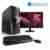 Entertain PC IDV FX-6300-2 inkl. Windows 10 Home – AMD Hexa-Core FX-6300 6× 3500 MHz, GeForce GTX 1060, 8GB RAM, 1TB HDD, 10in1 CardReader – 22″ LED Monitor, Gaming Tastatur-Maus Set