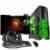 Fierce ULTRA SCHNELLE Zweikern Familie Gaming PC – 3.9GHz AMD A-Series A4-6300 – Gaming, Büro, Familie PC – (WIFI, 16GB RAM, 1TB Festplatte, R7 Serie Grafik) – 221501