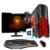 Fierce ULTRA SCHNELLE Zweikern Familie Gaming PC – Windows 10 – 3.9GHz AMD A-Series A4-6300 – Gaming, Büro, Familie PC – (WIFI, 16GB RAM, 1TB Festplatte, R7 Serie Grafik) – 221902