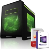 Gamer PC Quad Core A10-6800K 8GB 500GB windows 10 Gaming Computer Rechner Game