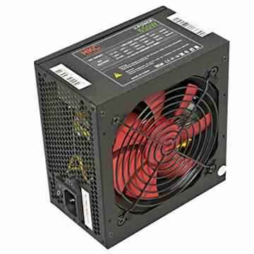 HKC® V-POWER 650 Watt ATX PC-Netzteil, Schutzschaltkreise: OPP, OCP, OVP, SCP, 20+4pin Stromversorgung, PFC, leise, 120mm FAN (V-650)