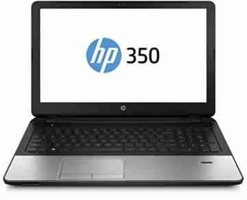 HP 350 G2 (P5T09ES) 39,6 cm (15,6 Zoll / HD) Notebook (Intel Core i3-5010U, 4 GB RAM, 500 GB HDD, Intel HD-Grafikkarte, Windows 10 Professional) silber/schwarz
