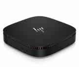 HP Elite Slice (X6T95EA) Desktop PC (Intel Core i5-6500T, 8 GB RAM, 256 GB SSD, Intel HD-Grafikkarte 530, Windows 10 Pro 64) inkl. Base Cover, schwarz