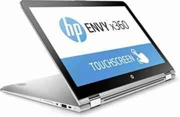 HP Envy X360 (15-aq106ng) 39,6 cm (15,6 Zoll / Full HD IPS) Convertible Laptop (360° Notebook, Intel Core i5-7200U, 256 GB SSD, 16 GB RAM, Intel HD Graphics, Windows 10 Home) silber