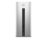 HP Pavilion (550-174ng) Desktop-PC (AMD A10-7800 APU, 8 GB RAM, 128 GB SSD, 1 TB HDD, AMD Radeon (TM) R7, Win 10) silber