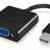Icy Box IB-AC539 Mini DisplayPort (Mini DP) auf VGA Adapter, Full HD (1920×1080/60Hz), Schwarz