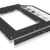Icy Box IB-AC640 Notebook-Erweiterung für 2,5″ (6,35 cm) SATA HDD/SSD zum Einbau in Slim-DVD-Schacht schwarz