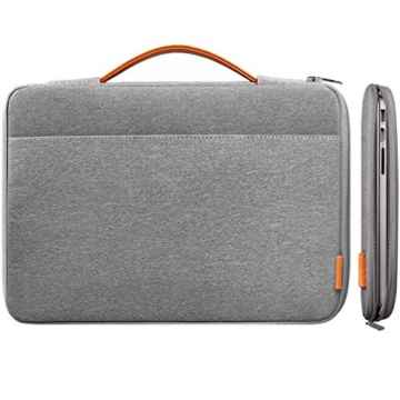 Inateck 13,3 Zoll Macbook Air/ Pro Retina Sleeve Hülle Ultrabook 33,8-cm-Laptop Tasche Speziell für 13,3″ Apple Macbook Pro Retina und Macbook Air, Dunkelgrau