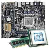 Intel Core i3-7100 / ASUS H110M-A/M.2 Mainboard Bundle / 8192 MB | CSL PC Aufrüstkit | Intel Core i3-7100 2x 3900 MHz, 8192 MB DDR4, Intel HD Graphics 630, GigLAN, 7.1 Sound, USB 3.1 | Aufrüstset | PC Tuning Kit