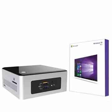 Intel Nuc Mini komplett PC – Intel Core 2,16 GHz – 8 GB RAM – 120 GB SSD – Windows 10 Pro – USB 3.0 – HDMI – Intel HD Grafik – 3 Jahre Garantie
