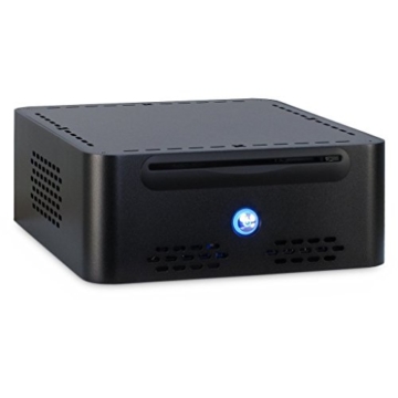 Intel Pentium J4205 (QuadCore), 8GB DDRIII, DVD-Brenner, Q5-Case; ! fanless ! (240GB SSD; Windows 10)