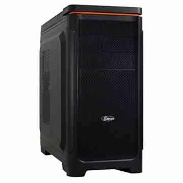 Inter-Tech 88881195 Case SY-703 Black Midi w/o PSU