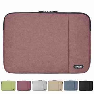 KALIDI 13 13.3 Zoll Laptop Sleeve Tasche Schutz Hülle Wasserdicht/Stoßgesichert/Anti-Kratzern für Macbook Air 13/Macbook Pro Retina 12,9 Zoll/iPad Pro,Weinrot