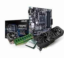 Kiebel Aufrüst-Bundle Ryzen: [182227] AMD Ryzen 7 1800X 8-Kern (8×3.6 GHz) | 16GB DDR4 | nVidia GeForce GTX1080 8GB GDDR5X | Sound + Gaming-LAN | ASUS | Aufrüst Set komplett vormontiert und getestet