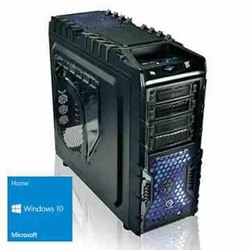 Kiebel Gamer-PC „Goliath“ [184395] – Intel i7 6900K (8×3.20GHz) | 32GB DDR4-2666 MHz | 500 GB SSD + 2TB HDD | NVIDIA GeForce GTX 1080 8GB GDDR5X | DVD | Sound | LAN | 600W | Win 10