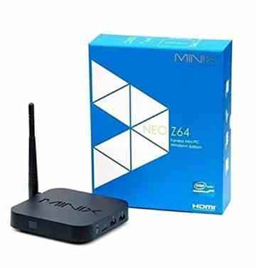 MINIX NEO Z64-W, Fanless Intel Mini PC Windows 10 Edition