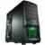 MS-Tech CA-0300 Hornet NG Gaming Midi Tower PC Gehäuse (ATX, eSATA, 2 x USB 2.0, 1 x USB 3.0) inkl. 3 x LED Seitenlüfter rot