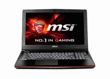 MSI GE62 6QC Apache 39,6 cm (15,6 Zoll) Notebook (Intel Core i7 -6700HQ (Skylake), 8GB DDR4 RAM, 1TB HDD, 128GB SSD, NVIDIA Geforce GTX 960M, Win 10 Home) schwarz