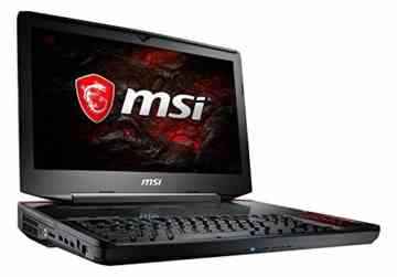 MSI GT83VR 7RF-206 Titan SLI (46,7 cm/18,4 Zoll) Gaming-Notebook (Intel Core i7-7920HQ, 1 TB HDD + 512 GB SSD, 64GB RAM, Nvidia Dual GeForce GTX 1080, Windows 10 Home) schwarz