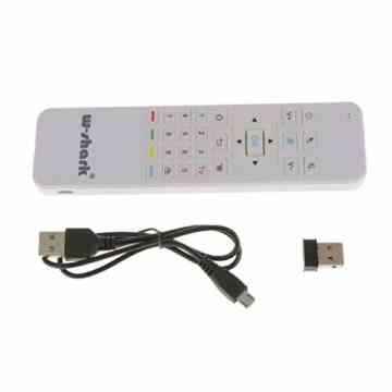 MagiDeal 2.4G Air Drahtlose Maus USB 2.0 Empfänger Tastatur-Fernbedienung Für TV Box PC – Schwarz