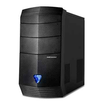 Medion S91 Desktop-PC (Intel Core _ i5 2.7 GHz, NVIDIA GeForce GTX 1060 – 6 GB DDR5, Festplatte 1 TB, 8 GB RAM) schwarz