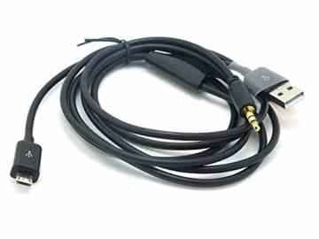 Micro 3,5 mm Klinke USB Audio Kabel Samsung Galaxy S6 S4 S7 S5 Mini AUX Auto führen