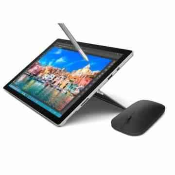Microsoft Surface Pro 4 31,24 cm (12,3 Zoll) Tablet-PC (Intel Core i5, 8GB RAM, 256GB, Intel HD Graphics, Windows 10 Pro) + Microsoft Designer Bluetooth Mouse