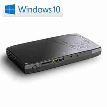 Mini PC – CSL Intel NUC Core i7-6770HQ-2 Skull Canyon / Win 10 – 4x 2600MHz, 16 GB RAM, 512GB SSD, Intel® Iris Pro Graphics 580, USB 3.0, WLAN