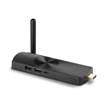 Mini PC – CSL PC on a Stick 4K / Win 10 – Silent HDMI-Stick mit Intel QuadCore CPU 1840MHz, 32GB SSD, 4GB RAM, Intel HD Graphics, WLAN, USB, HDMI, microSD, Bluetooth, Windows 10 Home