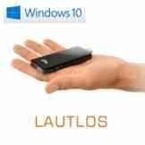 Mini PC – CSL PC on a Stick / Win 10 – Silent HDMI-Stick mit Intel QuadCore CPU 1833MHz, 32GB SSD, Intel HD Graphics, WLAN, USB, HDMI, microSD, Bluetooth, Windows 10 Home
