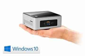 Mini PC – Intel NUC Pentium N3700-2 / Win 10 – Office QuadCore! PC-System mit Intel Pentium N3700 4x 1,6 GHz, 240GB SSD, 8GB RAM, Intel HD Graphics, CardReader, 7.1 Sound (HDMI), USB 3.0, Windows 10