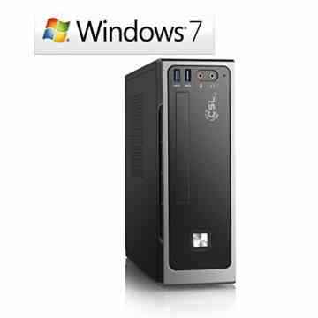 Mini PC CSL Mini-ITX i5-7500 / Win 7 Pro – Intel Core i5-7500 4x 3400 MHz, 240GB SSD, 8192MB DDR4, Intel HD 630, GigLAN, USB 3.1