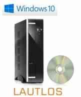 Mini-PC CSL Ultra Silent J3455-2 / Win 10 – Intel J3455 QuadCore-CPU 4x 1500 MHz, 240GB SSD, 8192 MB DDR3, Intel HD Graphics, GigLAN, 7.1 Sound, USB 3.1