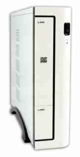 Mini Slim Speed PC mit Intel Core i5 6400T 4x 2,2Ghz, 8GB DDR4 2133 RAM, 480GB SSD, Intel HD Grafik (DVI+HDMI), BluRay-Brenner, LAN, WLAN, Sound