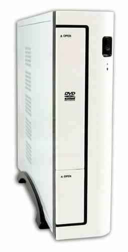 Mini Slim Speed PC mit Intel Core i5 6400T 4x 2,2Ghz, 8GB DDR4 2133 RAM, 480GB SSD, Intel HD Grafik (DVI+HDMI), BluRay-Brenner, LAN, WLAN, Sound