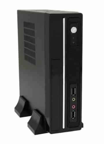 Mini Slim Ultrasilent (lautlos) Windows 10 PC mit Intel J4205 bis 4x 2,6Ghz, 8GB DDR3 RAM, 240GB SSD, Intel HD Grafik (DVI+HDMI), Blu-Ray, Sound, LAN, WLAN