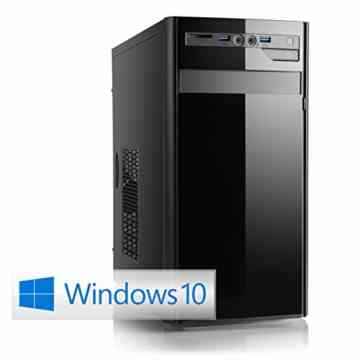 Multimedia PC IDV A10-6700 inkl. Windows 10 Home – AMD Quad-Core A10-6700 4x 3700 MHz, 16GB RAM, 120GB SSD, 1TB HDD, 300MBit/s WLAN, 10in1 CardReader