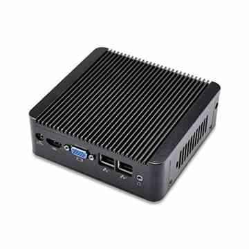 New mini computer Windows 10 Windows 7 mini pc Mi19C 8G ram 64G SSD celeron J1900 quad core processor dual nic desktop computer ,1 HDMI,1 VGA,2 LAN,3 USB2.0,1 USB3.0