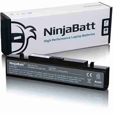 NinjaBatt® Neuer Laptop-Akku für Samsung AA-PB9MC6B AA-PB9NC6B AA-PB9NC6W AA-PB9NS6B – High Performance [6 Zellen/4400mAh/49wh]