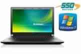 Notebook Lenovo B50, 256GB SSD + 1000GB HDD, 39cm (15.6″) mattes Display, Windows 7 Professional + Office