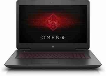 OMEN by HP (17-w219ng) 43,9 cm (17,3 Zoll / Full-HD IPS) Gaming Notebook (Intel Core i5-7300HQ, 8 GB RAM, 1 TB HDD, 128 GB SSD, NVIDIA GeForce GTX 1050, FreeDOS 2.0) schwarz mit Carbon-Optik