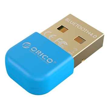 ORICO Bluetooth 4.0 Adapter USB Dongle für Desktop-PC Computer Notebook, Highspeed, Mini Nano Bluetooth Stick Empfänger Sender für Windows 8, 7, XP, 32 or 64 Bit (Blau)