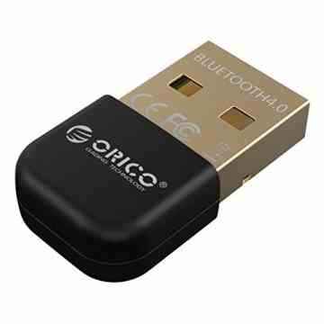 ORICO Bluetooth 4.0 Adapter USB Dongle für Desktop-PC Computer Notebook, Highspeed, Mini Nano Bluetooth Stick Empfänger Sender für Windows 8, 7, XP, 32 or 64 Bit (Schwarz)