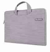Plemo Denim-Gewebe Tasche Hülle Aktentasche Sleeve für 33-33,8 cm (13-13,3 Zoll) Laptop / Notebook Computer / MacBook / MacBook Pro / MacBook Air, Grau