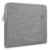 Plemo Laptophülle, Tasche für 38,1-39,6 cm (15-15,6 Zoll) Laptop / Notebook Computer / MacBook / MacBook Pro, Grau