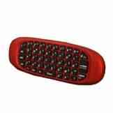 QHGstore Mini 2 4G Wireless Remote Control Air Mouse Keyboard für Android IOS TV Box PC Rot