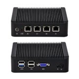 QOTOM-Q190G4-S02 OEM New Barebone J1900 4 LAN Mini PC