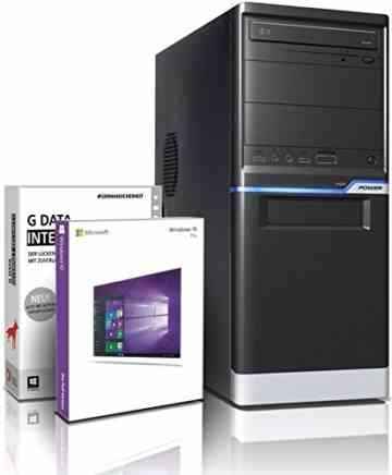 Quad DirectX 12 Gaming-PC Computer Athlon 5350 – NVIDIA Geforce GTX 750 DDR5 – 8GB DDR3 1600 – 320GB HDD – Windows10 Prof – USB 3.0 – DVD±RW- #5060