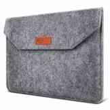 SAVFY Laptophülle 15.6 Zoll Laptoptasche Sleeve Case Cover mit einer Bildschirmdiagonale von 38,1-39,6 cm (15-15,6 Zoll) wie MacBook Pro A1286 Dunkelgrau